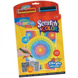 Książeczka Colorino Creative Ukryte obrazki